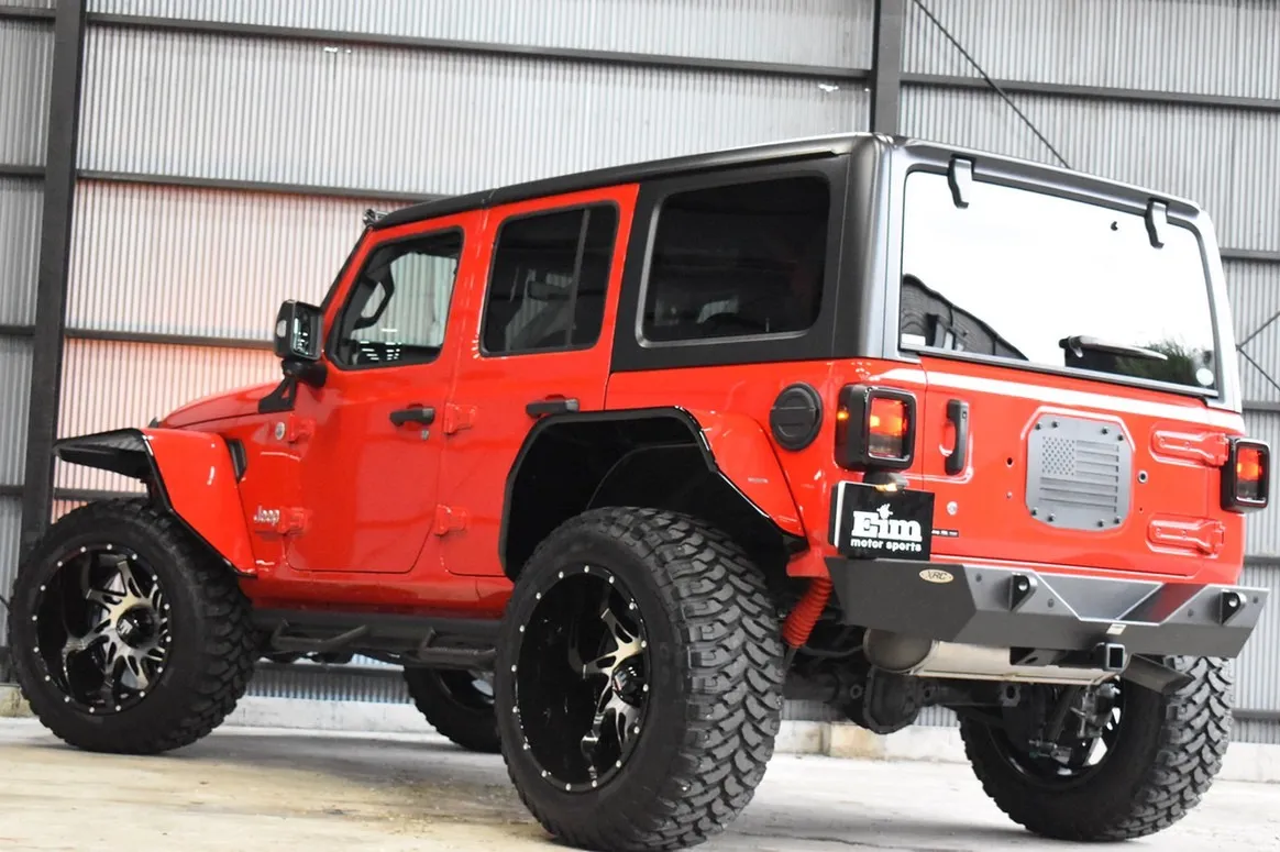 JL wrangler unlimited wide off-road custom