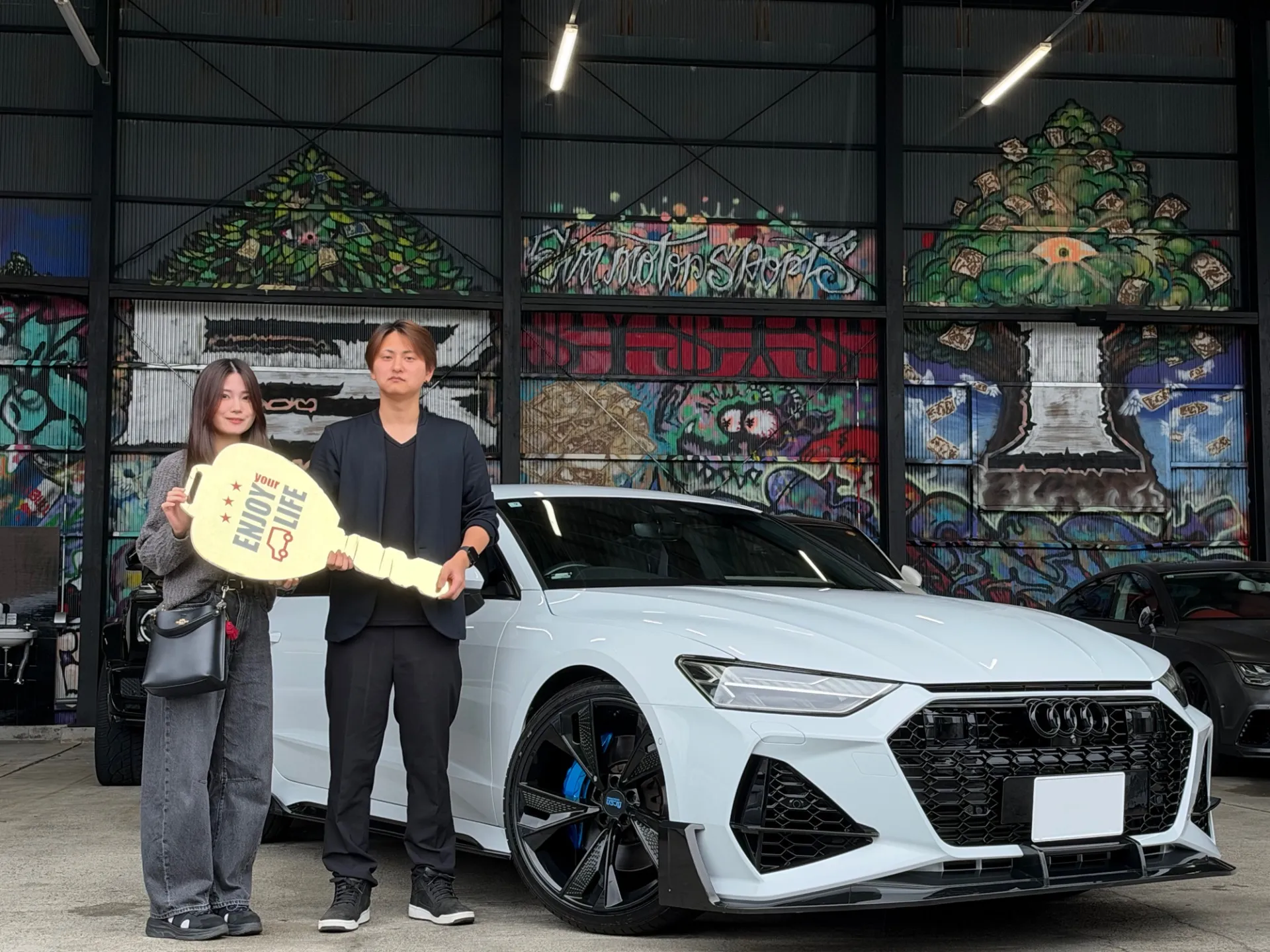 栃木県T様Audi A7 55TFSI Arcana Performance